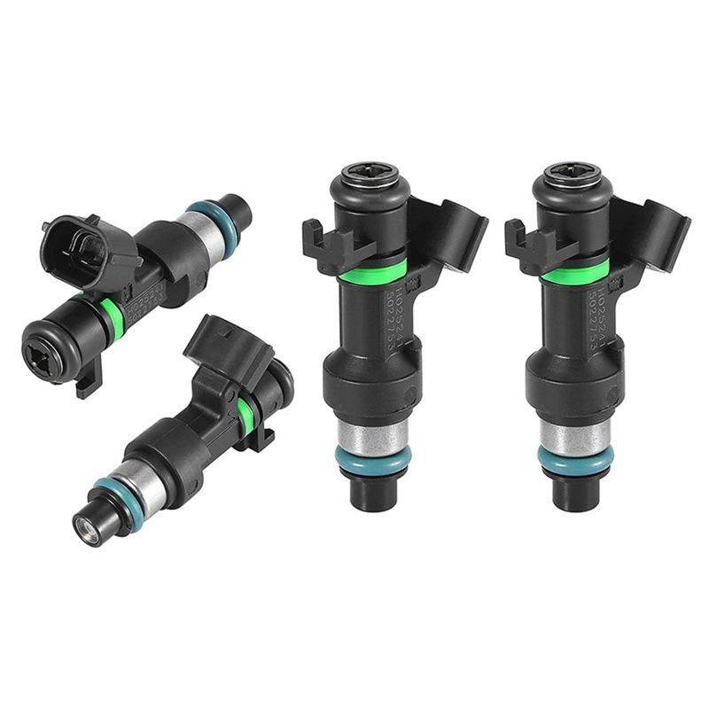 4Pcs Fuel Injector H025241 For Nissan Qashqai MK1 J10 MR20DE, Renault Megane III Fluence 2.0 Accessories-AU62