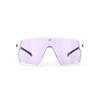 Солнцезащитные очки RUDYPROJECT Kelion White Gloss с линзой Impact X 2 Фотохромная Лазерный Фиолетовый, Ширина 144 мм, Рамка, Линза, SP857569-0000