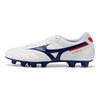 Mizuno Morelia Ii Club Искусственный газон Амортизация Противоскользящие Прочные Футбольные бутсы Мужские кроссовки Бело-синие P1GA211625