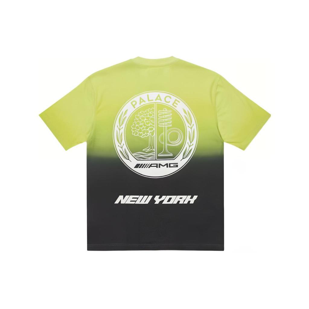 Palace Футболка X AMG 2.0 New York черные/лаймовые топы унисекс, разноцветные P22AMGTS003