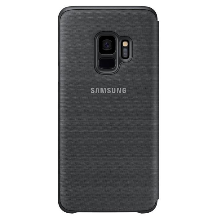 Samsung led view cover s9 - noir