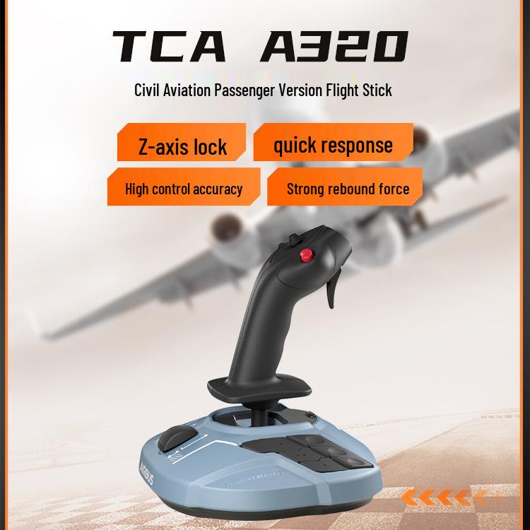 Боковой джойстик Thrustmaster TCA A320 Airbus для авиасимулятора на ПК