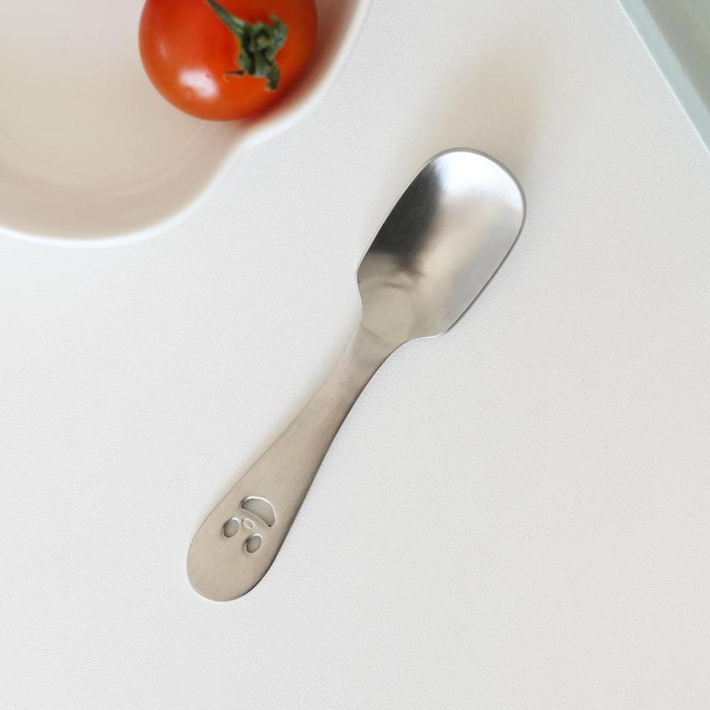 All-Stainless Steel Mini Cutlery Baby Food Ice Spoon