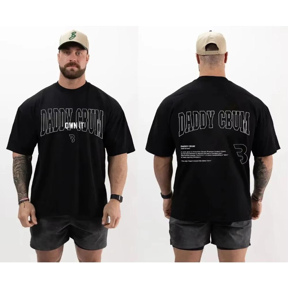 2024 Men CBUM T Shirt Gym Fitness Oversize Women Cotton T-shirt Casual Clothing Tops Vintage Short Sleeve Tee Streetwear Top