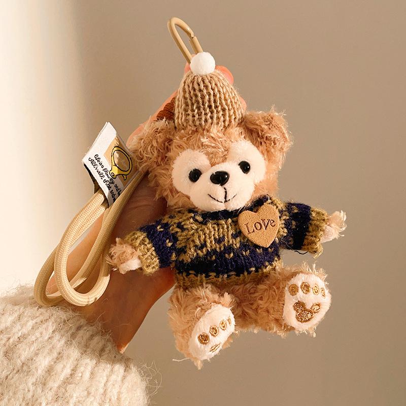 Boutique Diy Gift Cute Trinket Birthday Gift Doll Pendant Plush Keychain Lanyard Female