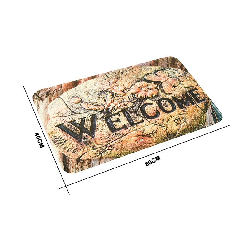 Красочный ковер для ванной комнаты и кухни, коврик для прихожей, противоскользящий ковер, впитывающий воду, кухонный коврик для ванной с узором, коврик из булыжника