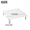 15/20/25/30cm Acrylic Cake Stand Cupcake Stand Dessert Table Display Set For Birthday Wedding Party Household Stand