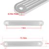 TSP-1 Marine Transom Support Plate & TSP-2DP Support Plate 12" x 2" & 15" X 2"