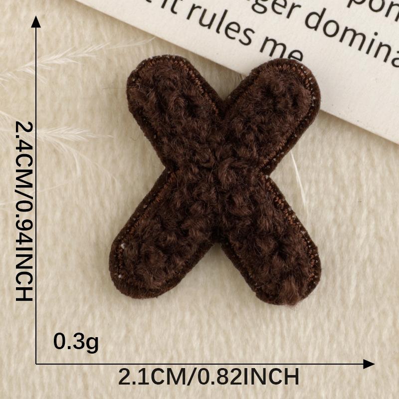 Вышитая нашивка на полотенце, вышитая нашивка, оригинальная нашивка из 26 букв, аксессуары для одежды, аксессуары для самостоятельного изготовления, вышитая наклейка на ткань