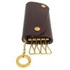 Key Case with Key Ring Leather Genuine Leather Brand 4 Key Holder Leather Genuine Leather SKH090 PI0005 Unisex IL BISONTE [IL BISONTE] Men's (SIGARO