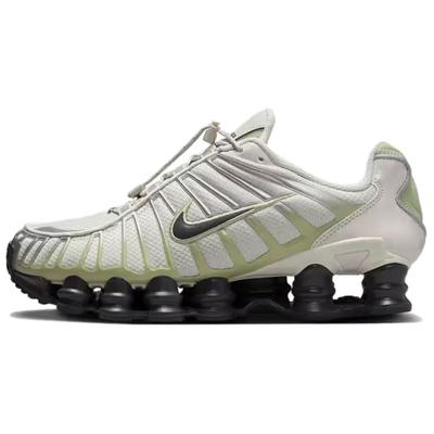 Кроссовки Shox TL Light Bone Olive Aura Женские Кремовый Металлик-Серебристый Off-Noir FV0939-002