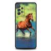 Чехол для телефона с изображением бегущей лошади для Samsung Galaxy A55 A53 A51 A35 A33 5G A31 A25 A23 A21s A15 A13 A73 A71 A05s A03s S8 S9