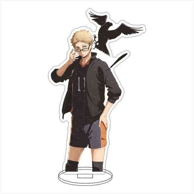 Фигурки героев японского аниме Haikyuu, акриловая подставка, Манджиро Кен Такемичи Хината, тарелка, декор для стола, стоящий знак, игрушки, подарки для детей