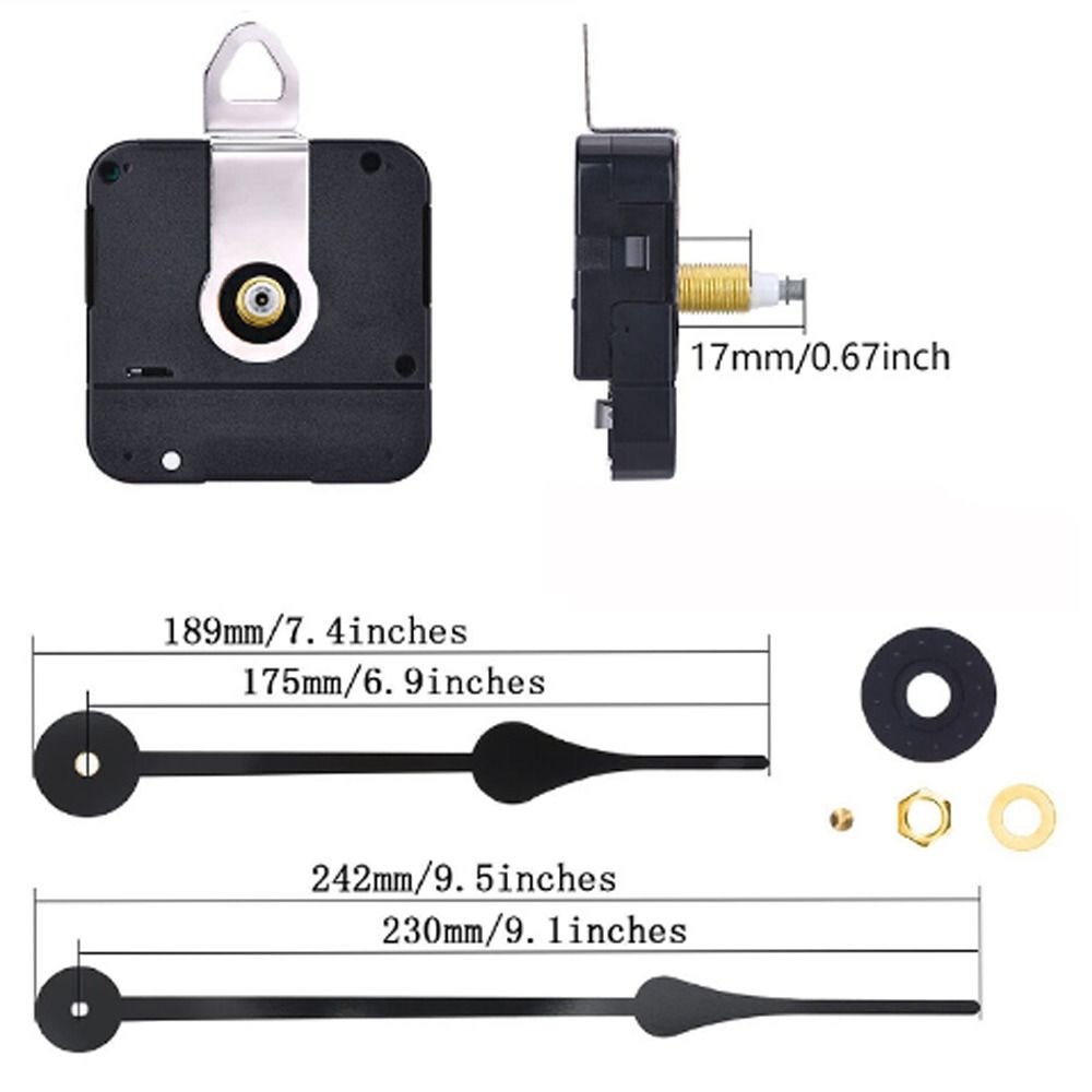 Repair Tool Accessories Extra Long Pointer High Torque Quartz Clock Mechanism Clock Movement