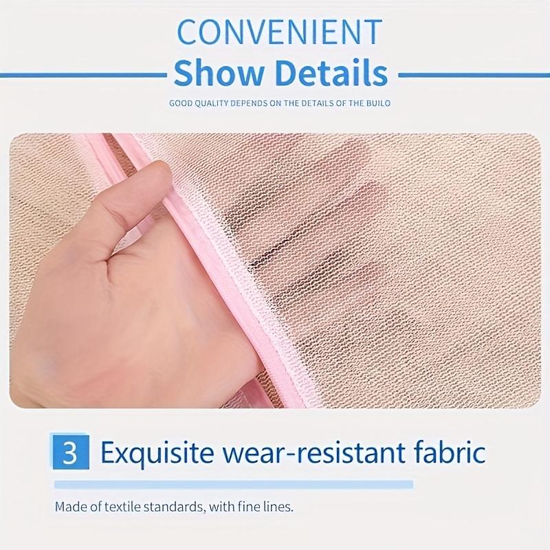 Набор мешков для стирки, Толстый сетчатый мешок для хранения, Защитный мешок для стирки, Сетчатый мешок на молнии из полиэстера, Подходит для различной одежды, Дорожный мешок для хранения