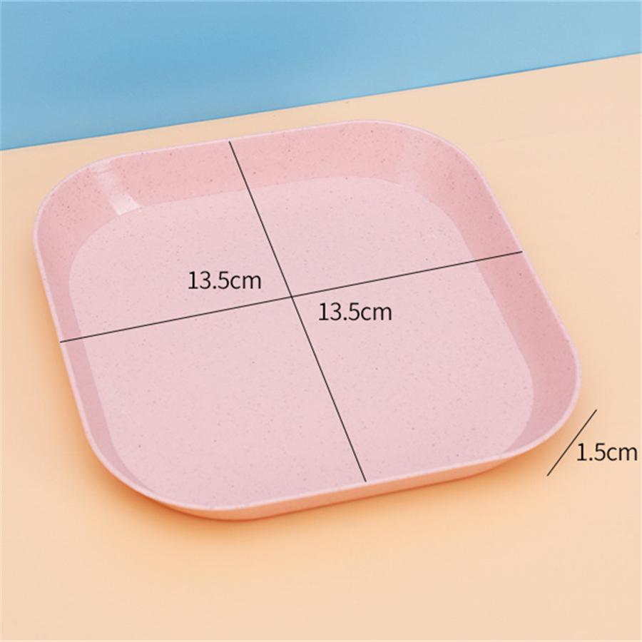 Красочные обеденные тарелки в скандинавском стиле Десертная тарелка Фруктовая тарелка Подставка для торта Поднос для закусок Кухонная тарелка Посуда Столовая посуда