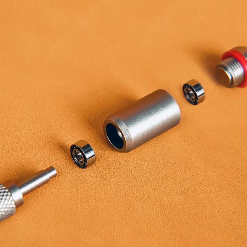 100Shiki Декомпрессионная ручная дрель Двойной подшипник Сплав Круглый хвост со сверлом из вольфрамовой стали для сборки модели Хобби