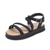 Girls Beach Shoes Non-slip Soft Sole Kids Sandals Soild Color Versatile 2025 Summer New Children Beach Sandal Comfort Breathable