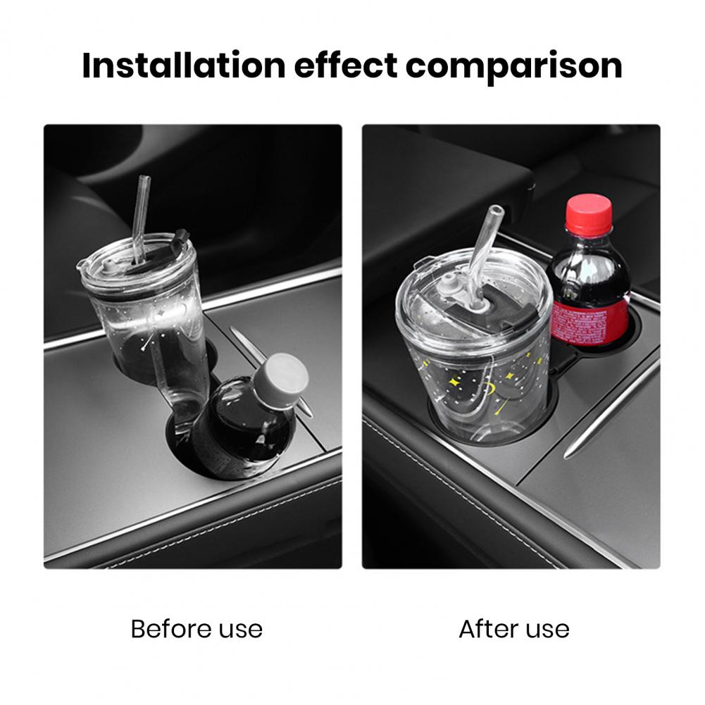 Лотки на центральную консоль для Tesla Model 3 Y Highland Аксессуары-органайзеры Ящик для хранения под сиденьем Скрытые отделения в подлокотнике Подстаканник