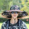 Solar Fan Hat UPF 50+ UV Protection Hat with Dual Cooling