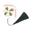 School Office Supplies Tassel Metal Pendant Hollow Painted Pagination Mark Book Clip Brass Bookmark