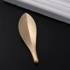 Style Wardrobe Cupboard Closet Leaf Shaped Door Knob Pull handle Furniture Hardware Drawer Handles