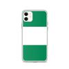 Coque Pour iPhone - Drapeau Du Nigeria - iPhone 11 - Silicone Souple - Design Léger - Vert