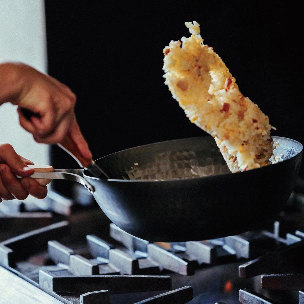 Wahei Freiz Tsubame Sanjo Iron Wok 26 см IH совместимая газовая сковорода Wok сковорода деревянная ручка сделано в Японии enzo EN-012