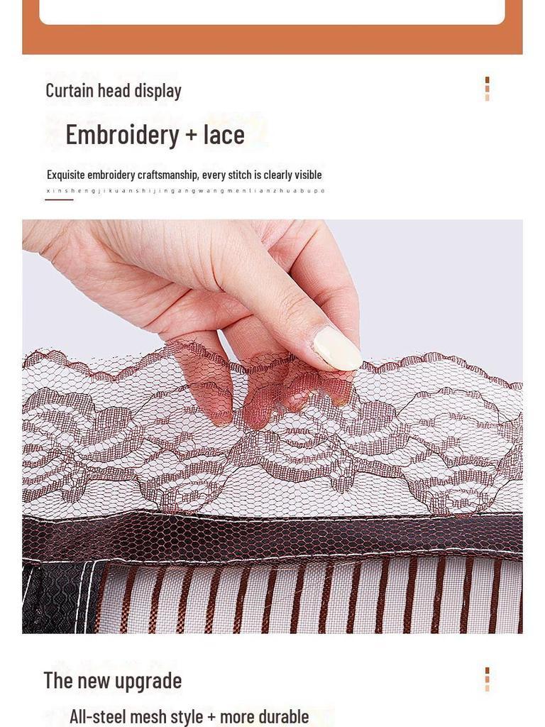 Магнитная антимоскитная штора на дверь King Kong Mesh – самоклеящаяся летняя штора на липучке