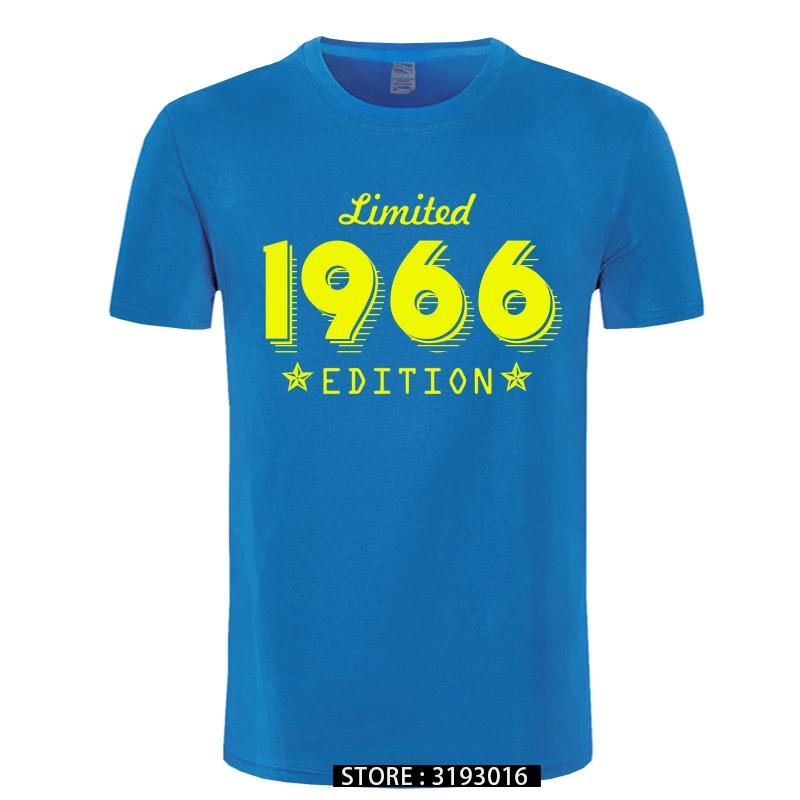 1966 Limited Edition Gold Design Mens Black TSHIRT Cool Casual pride t shirt men Unisex New Fashion tshirt Loose Size