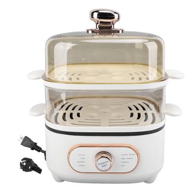 2-уровневая электрическая пароварка 1200 Вт 10,5 л штабелируемая многоцелевая плита электрическая конфорка с функцией приготовления на пару P