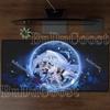 Gaming Sandrone Capitano Genshin Impact Mouse Pad Anime Kawaii Girl Non-slip Desk Mat Rubber Office Keyboard Overlock XXL Carpet