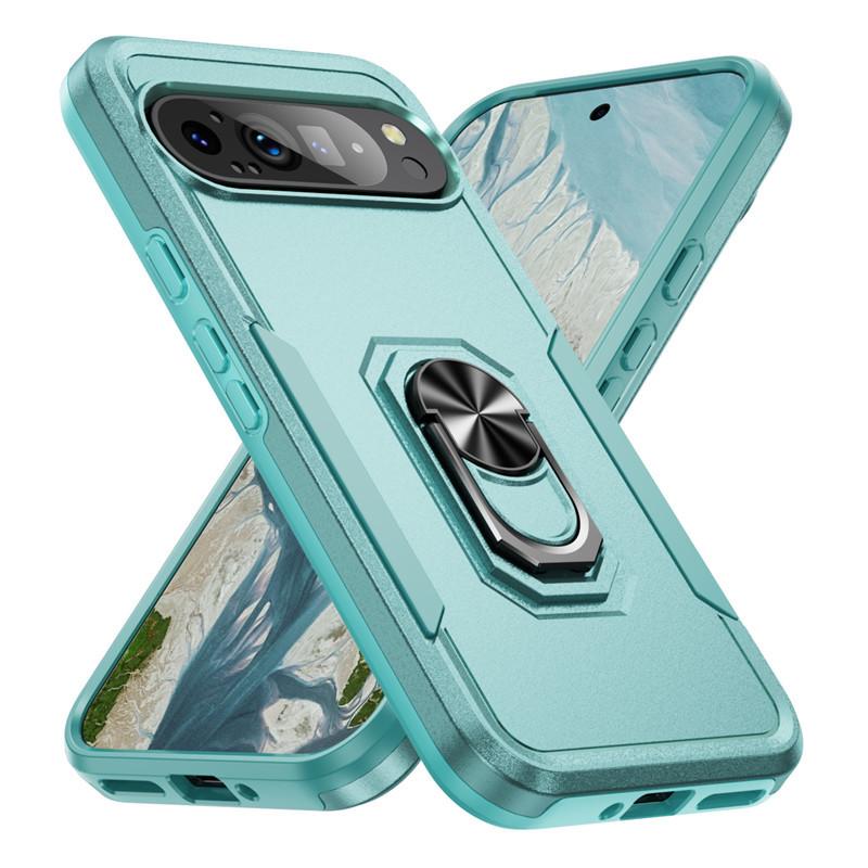 Применимо к Google Pixel 9 Pro Чехол-броня с кольцом Защита от падения Чехол-подставка Pixel10a Pioneer