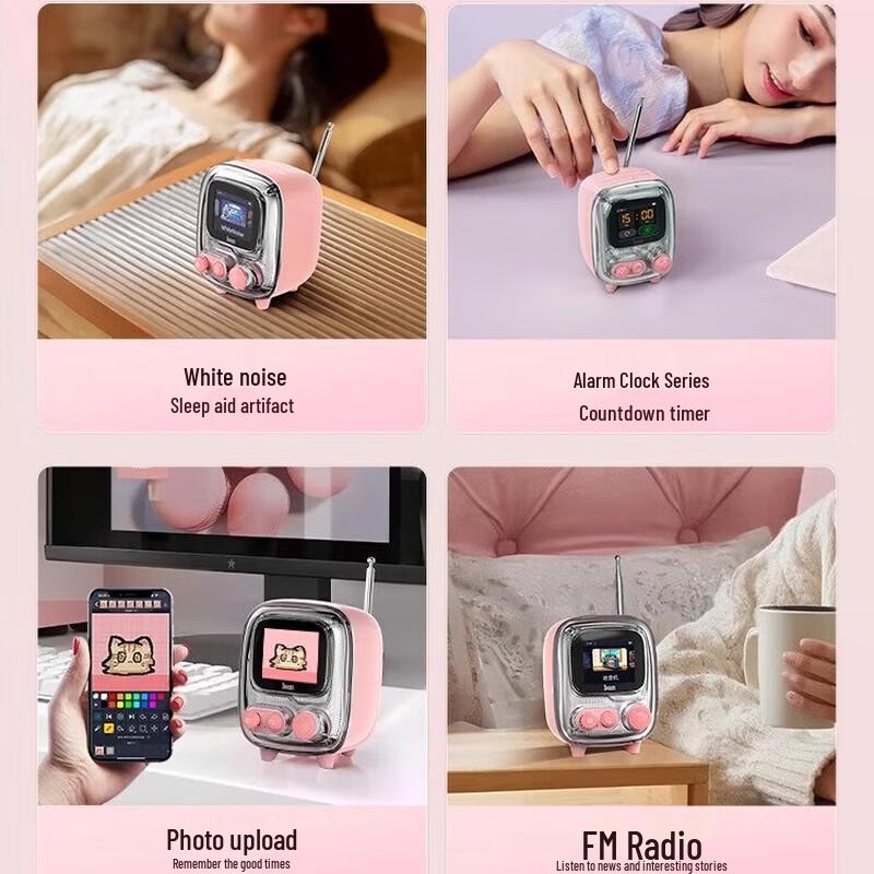 Divoom Tiivoo-2 Retro Pixel Art Bluetooth Speaker