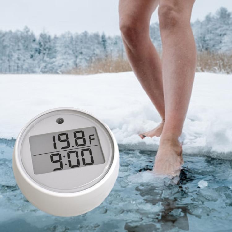 Pool Temperature Tester Ice Bath Thermometer Floating Thermometer for Ice Bath