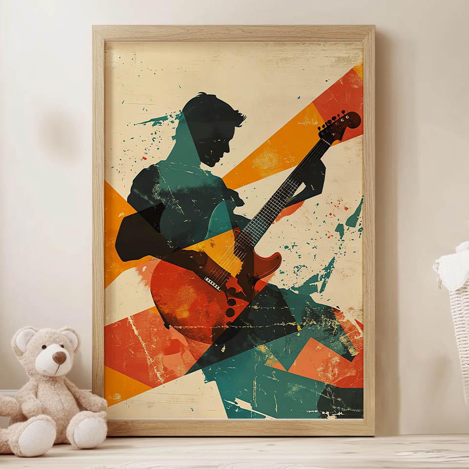 Plakat Muzyczna Pasja Plakat Muzyczna Pasja, 70X100 Cm, Bez Ramy, Papier Matowy 230 Gsm