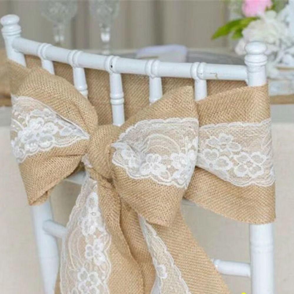 15cm Lace Seat Back Strap Vintage Lace Linen Ribbon Roll Clothing Decoration