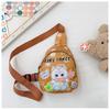 School Bag New Children's Boys and Girls Cute Cartoon Change Mini Bag Casual Versatile Messenger Backpack