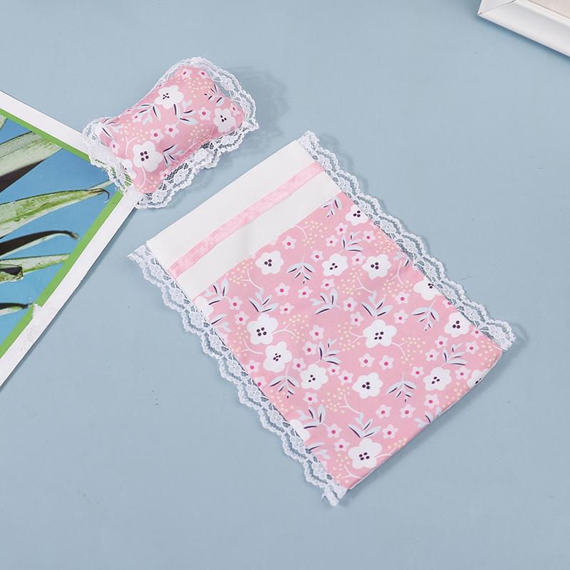 16 см кукла двухъярусная кровать игрушечные аксессуары одеяло подушка дом Европейская кровать принцессы