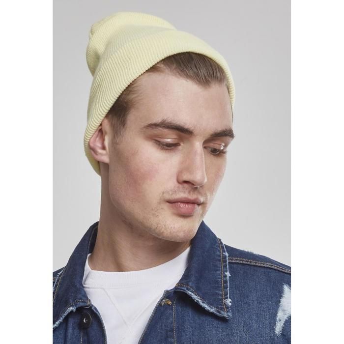 Bonnet - YUPOONG - Flexfit Heavyweight LONG - Violet - 100% Acrylique - Hiver