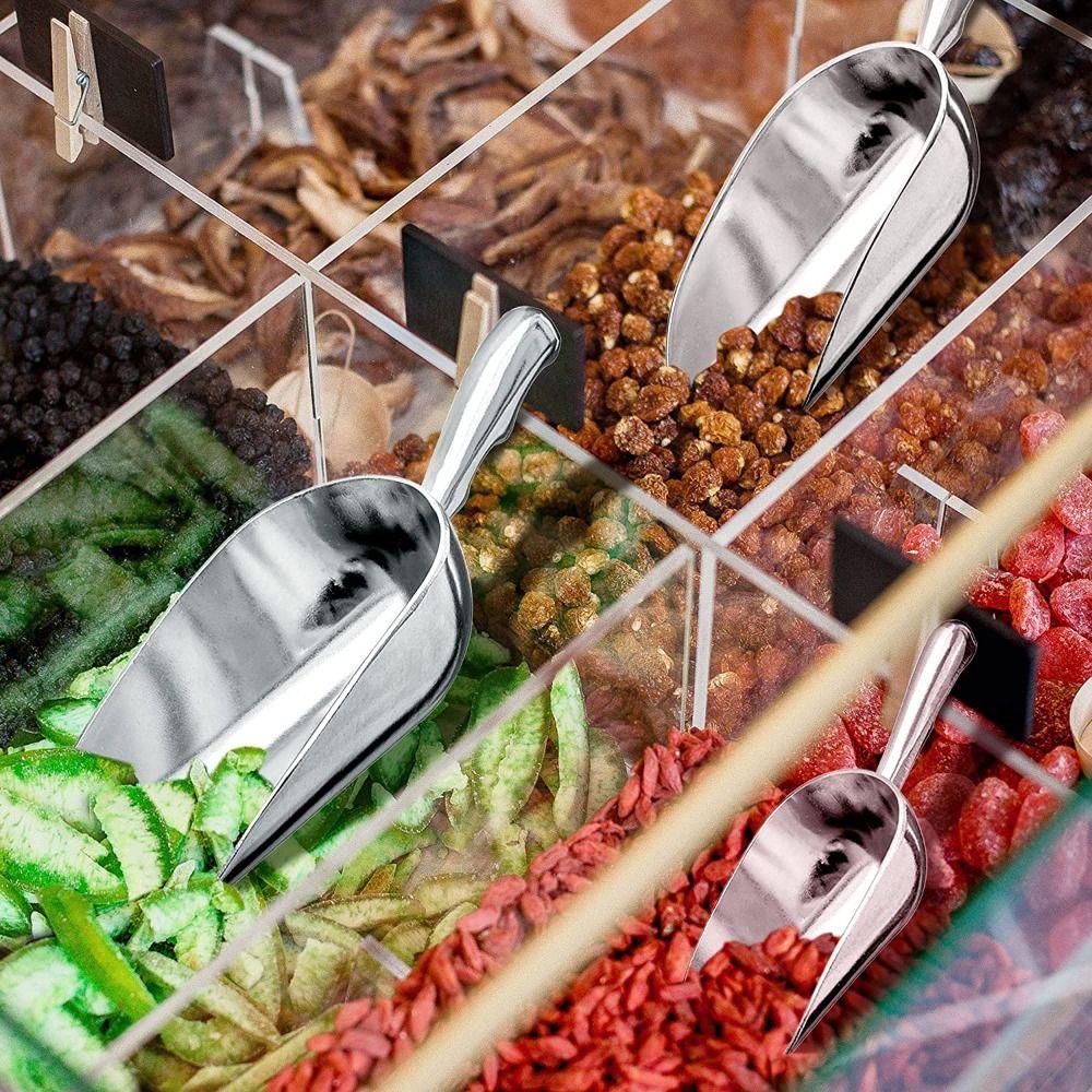 Прочные алюминиевые хозяйственные совки, совки для льда, алюминиевый сплав, лопата для льда для зерна, совок для льда