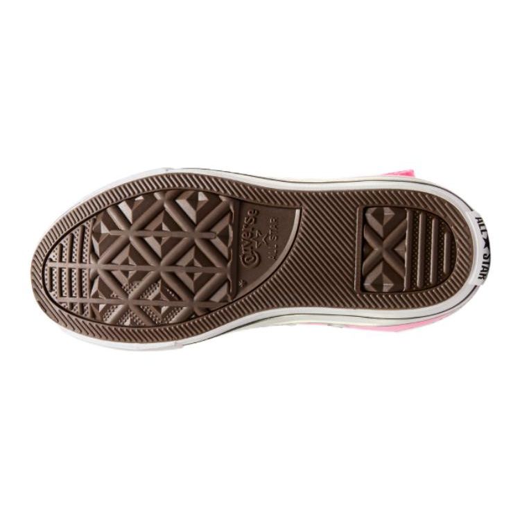 Converse Chuck Taylor All Star 1V High PS Oops Pink Kids Sneakers Black White A06791C