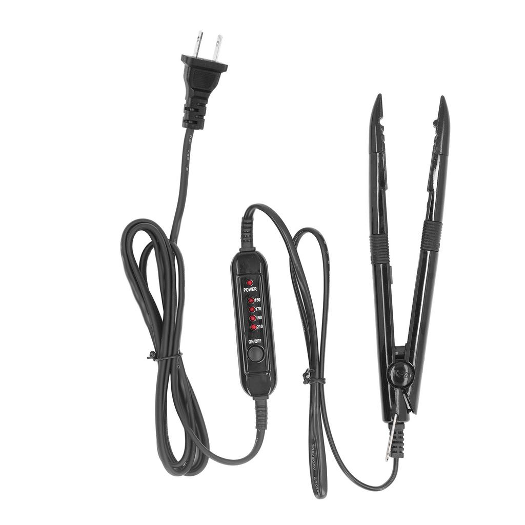 Hair Extension Iron Kit with Temperature Control Stable Heating Hair Extensions Tool for
