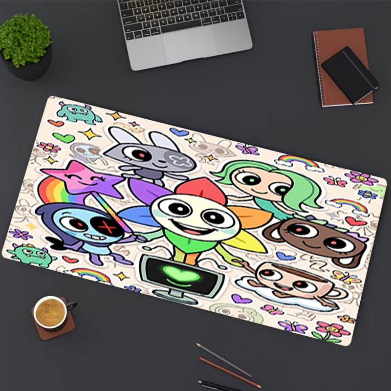 Dandy's World Print Mouse Pad, for Keyboard Pad Laptop PC Mat for Office Home Use, Desk Decor, Perfect Birthday Gift for Gamers
