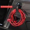 1 Pair Car Interior Window Clip Mount Black Suction Cap Clip Plastic Sucker Removable Holder For Sunshade Curtain Towel Ticket
