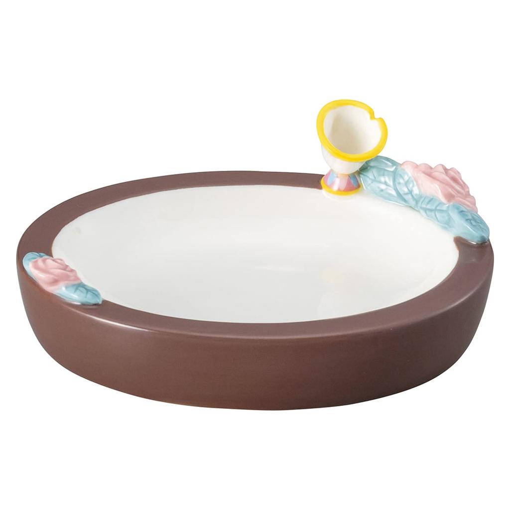 sun art Дисней и Чип Мыльница 14см SAN3635 Коричневый "Красавица и Чудовище" Прибл.