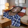 Throw High-Density Short Plush Blanket For Sofa Nap Air-Conditioned Room Soft Skin-Friendly ASAP Rocky