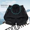 Men's Quick-Dry Running and Beach Swim Trunks with Double-Layer Anti-Embarrassment Design