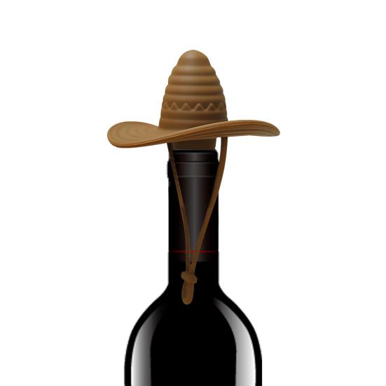 Силиконовая ковбойская шляпа для красного вина, винная пробка, пищевая пробка для бутылок вина, спиртных напитков, пива, шампанского, веселья, вечеринки, аксессуар, подарок