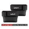 LQFH2 For KIA Car Door Side Seat Gap Storage Box Cup Holder Interior Accessories Rio K5 K2 Sportage Ceed Sorento Picanto Stinger Soul